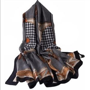 Beautiful Silk Feel Polyester Scarf